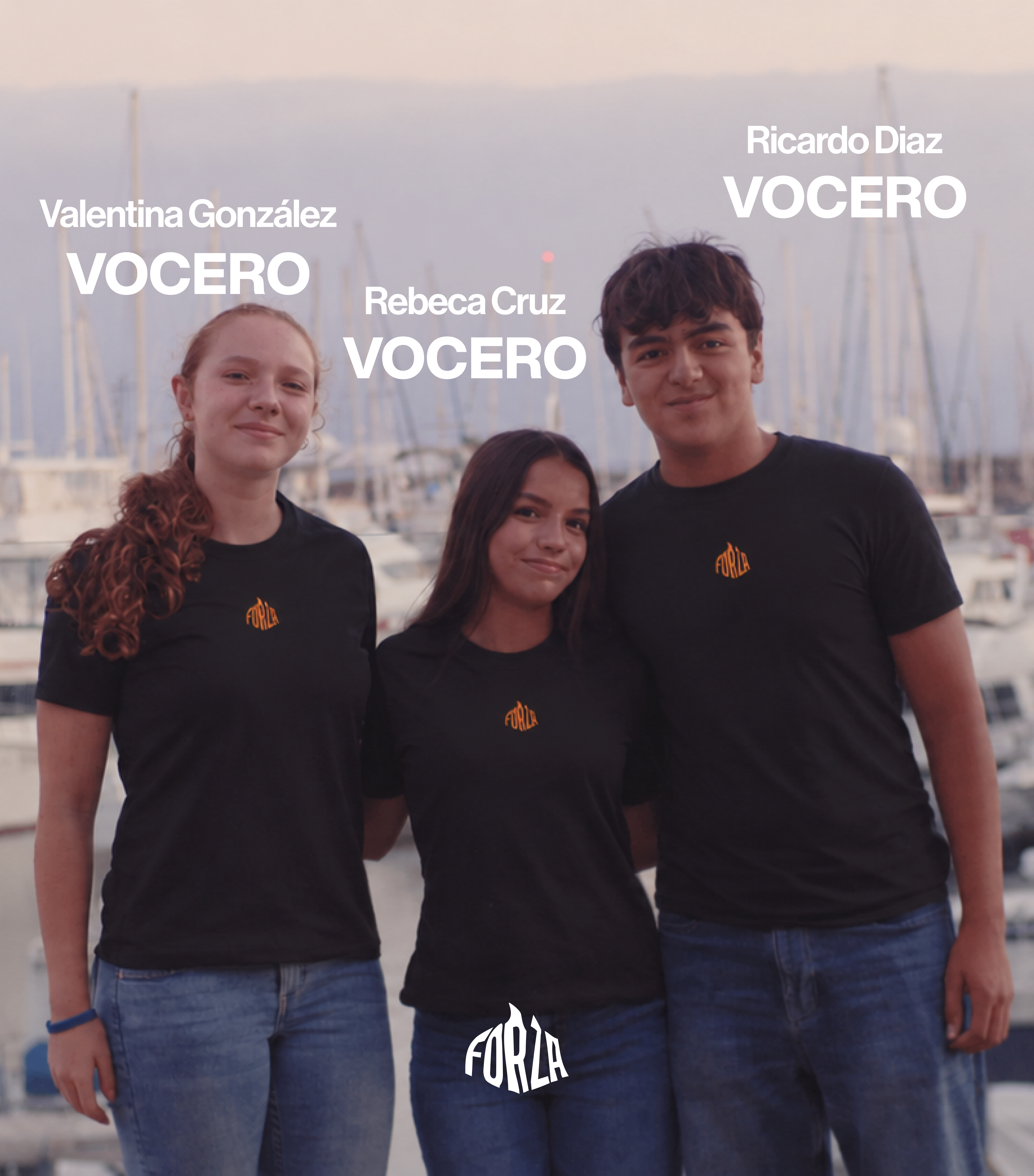 Vocales de décimo grado de FORZA